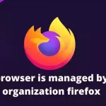 your browser is managed by your organization firefox
